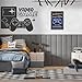 Welcome to the Game Room Sign - Cool Gaming Decor Gifts for Boys and Teens | Perfect Game Room Accessories and Decor, 12 x 8 Inch (268)