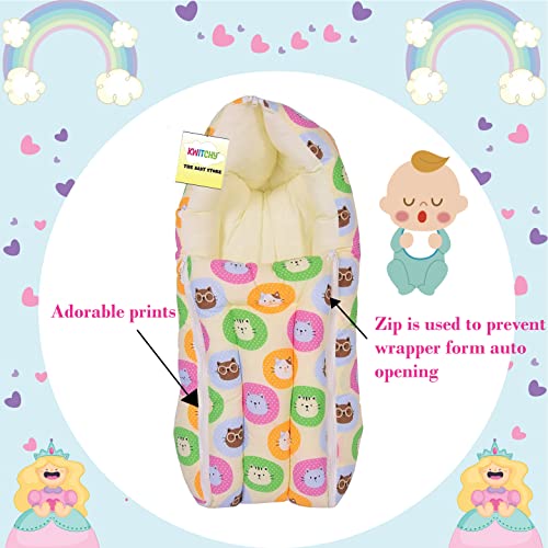 Image of Kwitchy Baby Bedding Set for New Born Essential Combo (0-6 Months) (4PCS Set)