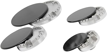 Cooker Hat Set Stove Lid, Oven Gas Hob Burner Crown Flame Cap，Gas Stove Burner Cap Set，BANGPEIWQT Kitchenware-Suitable for...