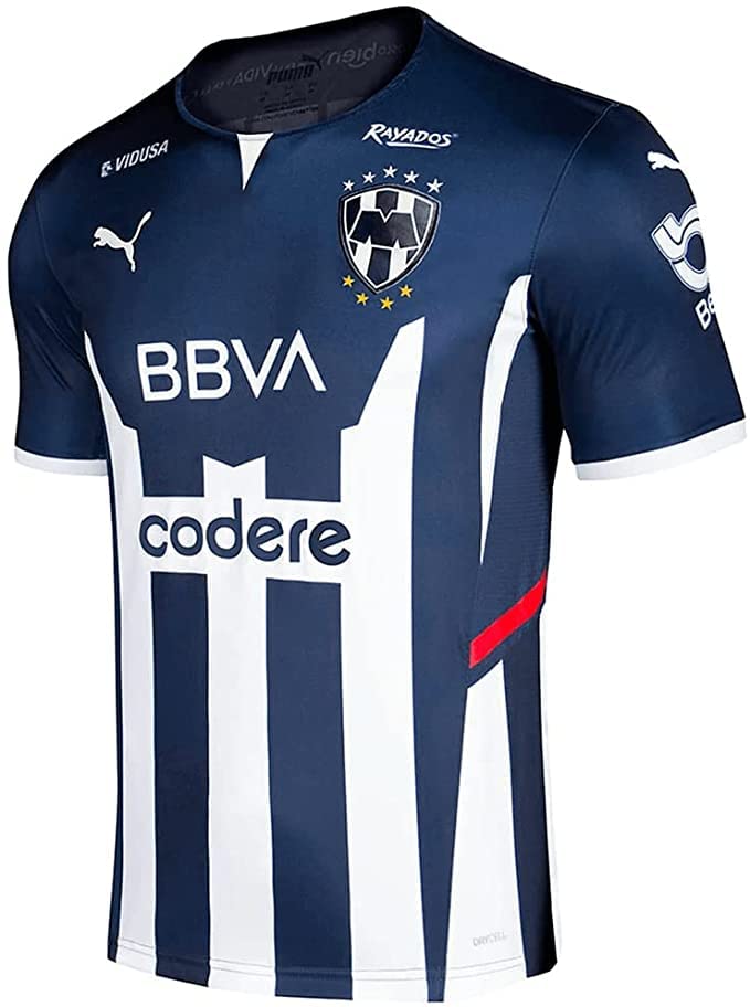 PUMA2021-22 Monterrey Jersey, Home-navy-white, L
