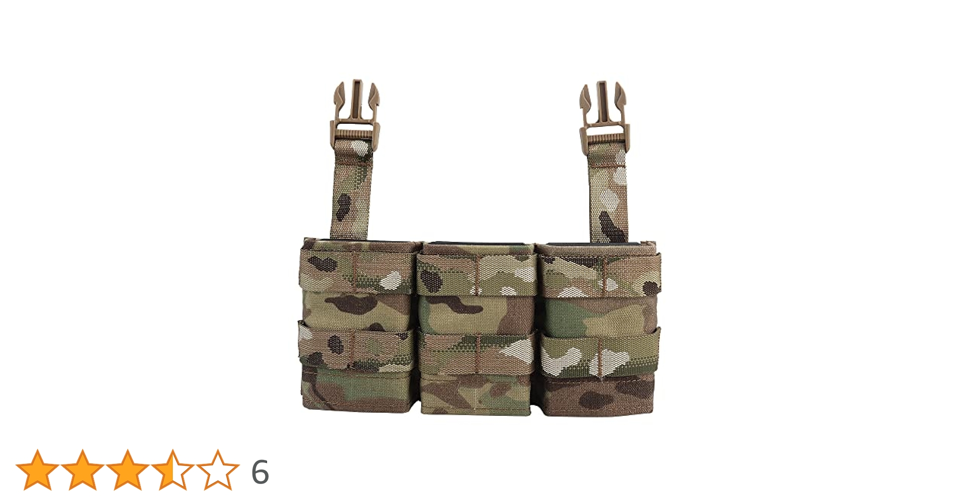 Amazon.co.jp: MZ-tactical 5.56mm 3連マガジンポーチ パネル