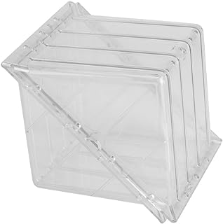 Growth Mould Fruit Shaping Mould, Square Heart Shaped Watermelon Pumpkin Shaping Mould Garden Fruit Growth Forming Mould Tool for Home Kitchen Dessert Shop(Square)