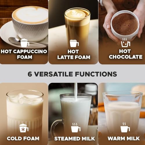 Image of COFFEEZA Finero Mini Espresso Machine & Frothimo Pro Milk Frother Combo - Portable Coffee Maker with 6-in-1 Frother for Hot & Cold Foam, Perfect for Travel, Home, Camping, and Office Use