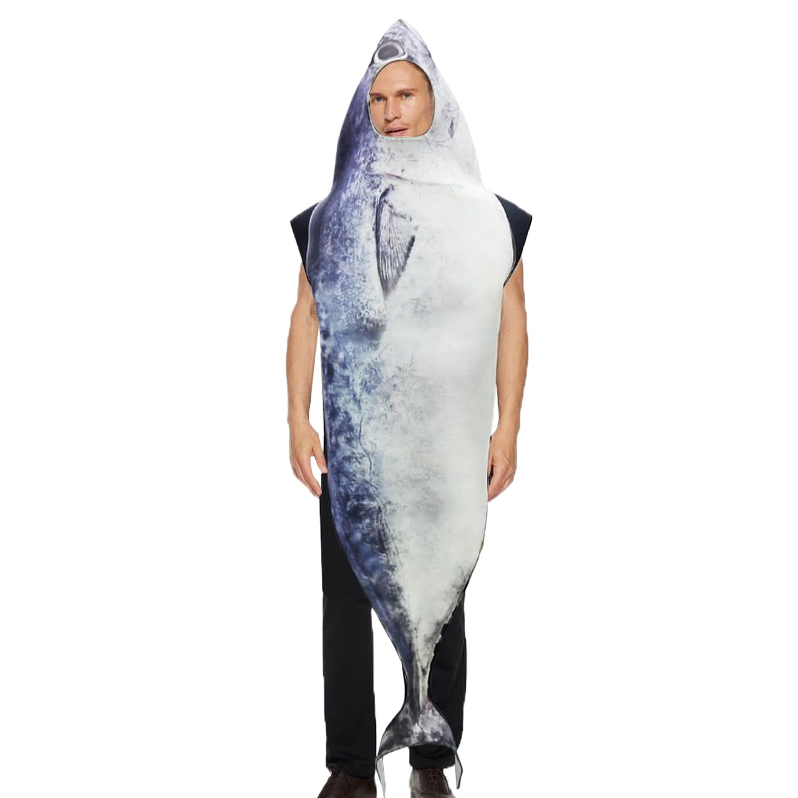 Disfraz De Pescado Traje De Halloween, Disfraz Disfr- Vestir Animales Para Adultos Festival Festival Cosplay Partybring Risas Y Para Halloween Y Festivales Celebración
