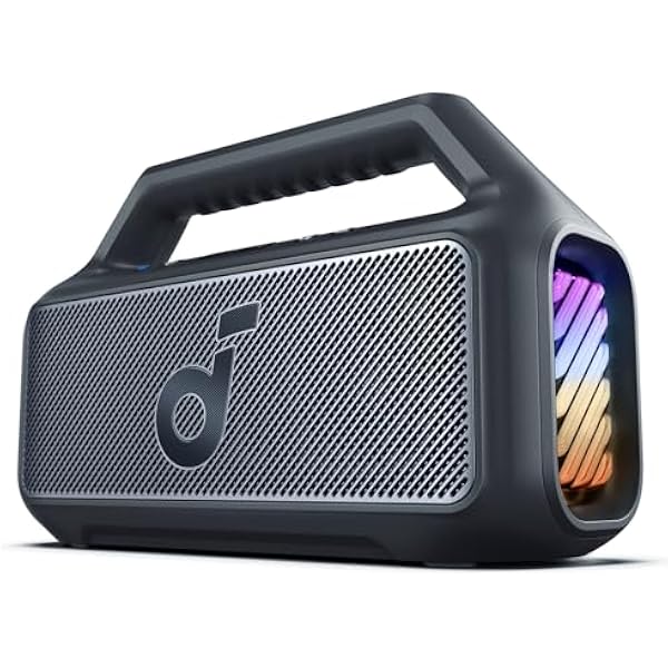 soundcore głośnik zewnętrzny Boom 2, 80 W, BassUp 2.0, IPX7 (czarny)