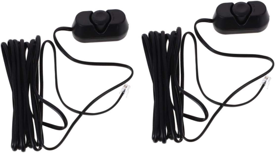 ULTECHNOVO 2pcs Subwoofer Volume Control Knob Remote Amplifier Controller for Car Audio Easy Install Driving Conditions