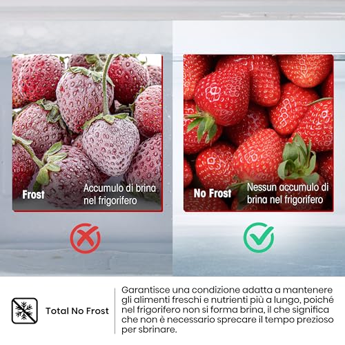 Hisense RF632N4WFE1 - Frigorifero Americano, 485 Litri, No Frost, Classe Energetica E - 9