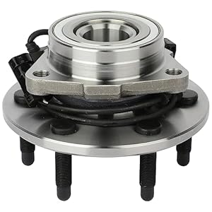 ECCPP Wheel Hub and Bearing Assembly Front 515036 fit for Chevrolet Silverado 1500 for GMC Sierra 1500 for Cadillac Escalade for Chevrolet Tahoe 1999-2007 4WD 4×4 Only 6 Lugs Wheel Hub with ABS