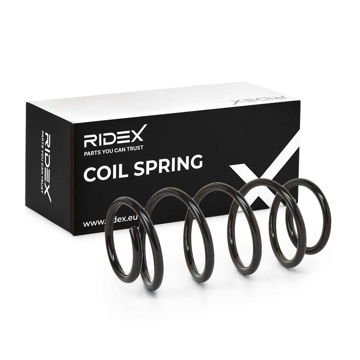 RIDEX 188C0201 2x Molle ammortizzatori Anteriore Compatibilità con OPEL Zafira A T98