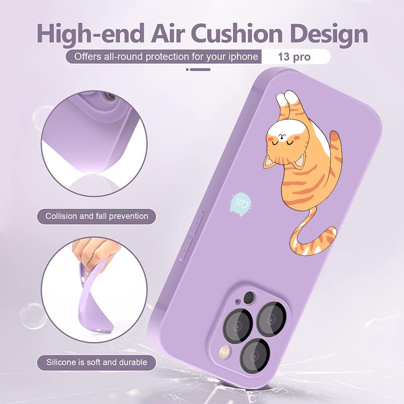 WOKEZ Ultratunt Telefonfodral med Fet Katt för Honor X8a