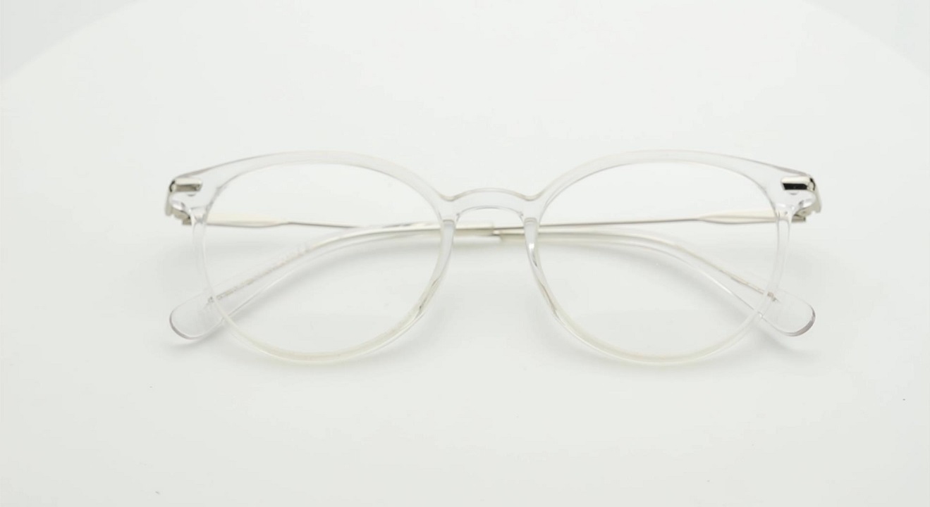 Prism Round Clear Glasses NWT Prism Round Clear Full Rim Eyeglasses | Eyebuydirect main image 2