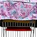 Gowraps 2-in-1 Shopping Cart and High Chair Cover-Grocery Cart Cover for Babies Toddlers Infants Resturant Highchair Cover-Padded Folds to Portable Pouch for Baby Boy Girl (Butterfly)