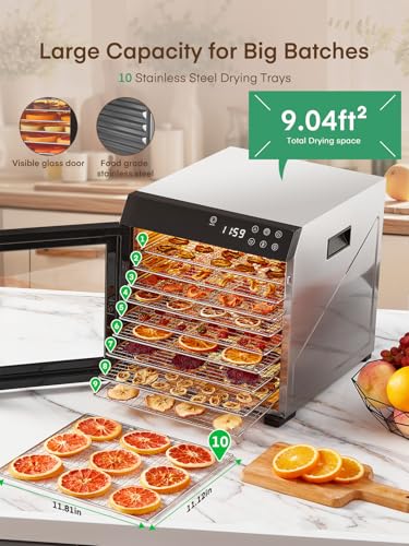 Electric Food Dehydrator 10 Trays