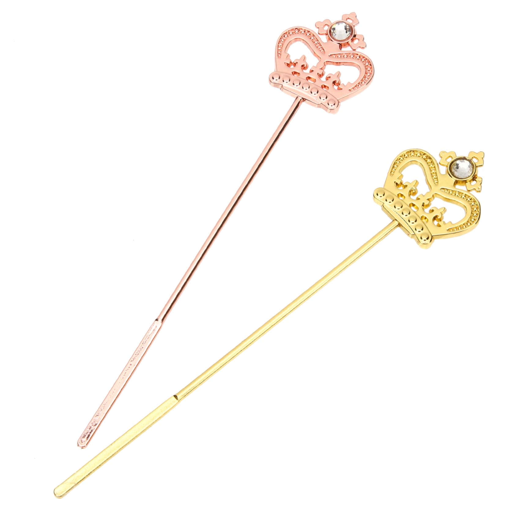 2pcs Sealing Wax Stirring Sticks Heat-Resistant Mixing Rod for Wax Seal Stainless Steel Stirrer Comfortable Handle