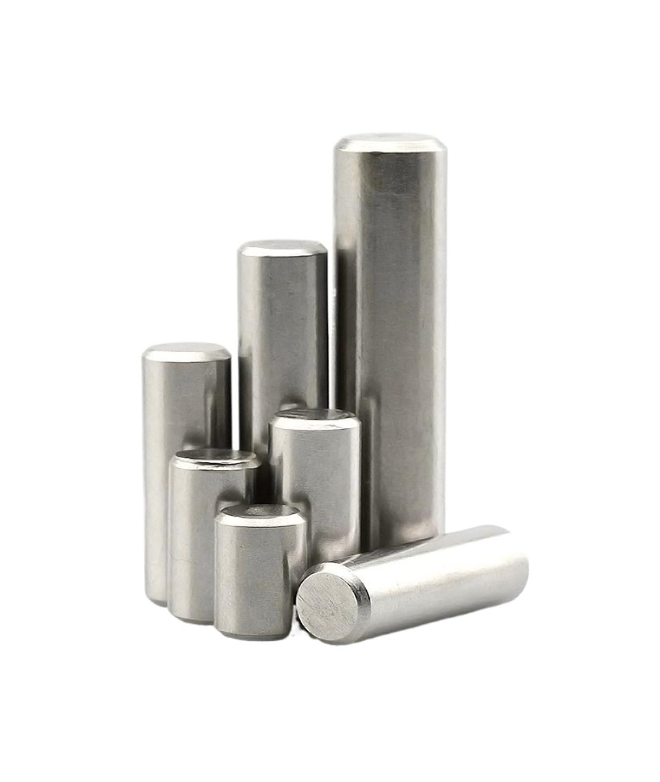 Perno cilindrico solido in acciaio inossidabile 100 pz M2 Perno Cilindrico Tassello di Posizionamento In Acciaio Inossidabile 304 Ago Solido 2mm x 4 5 6 7 8 10 12 14 16 18 20 25mm(14mm (100pcs))