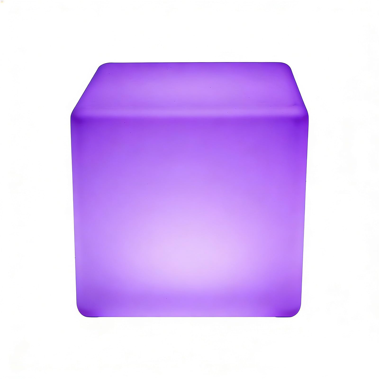 Sgabello LED da 30 cm cubo luminoso sgabello sedile cubo LED colori di luce regolabili sedia 16 RGB cambio colore outdoor poggiapiedi colori di luce regolabili sedia sedile giardino sgabello
