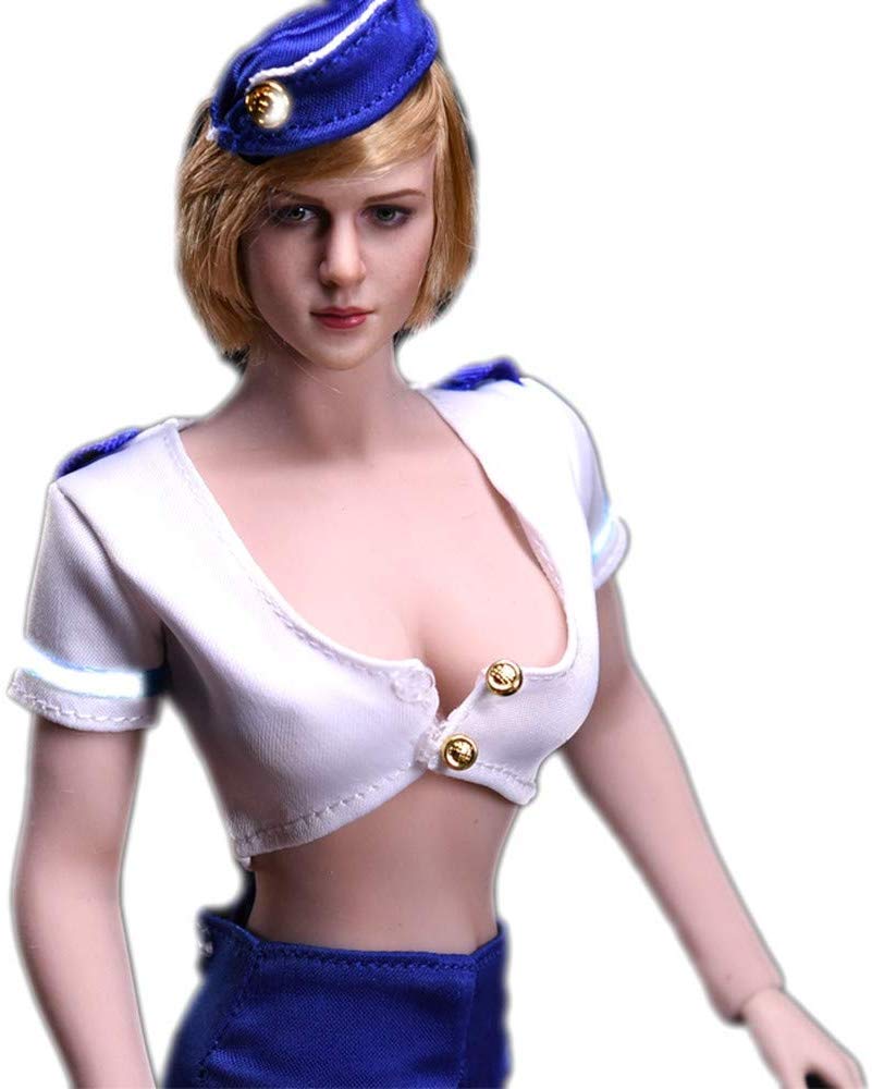 Buy ZSMD 1/6 Scale Female Figure Doll Clothes, Handmade Costume, Flight