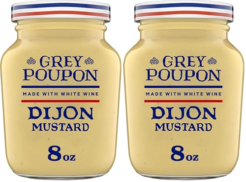 Image of Grey Poupon Dijon Mustard (8 oz Jar) (Pack of 2)