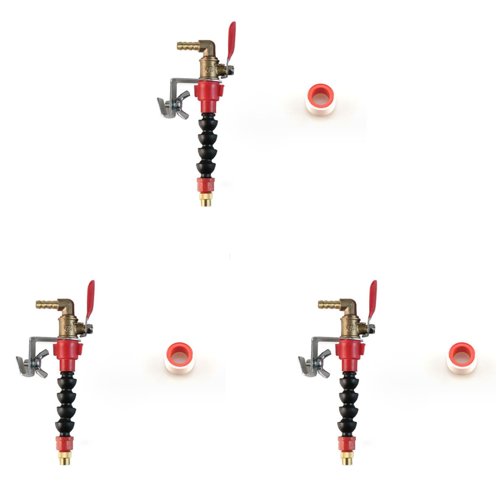 Ctrlzs Light 3X Dust Remover Water Sprayer Nozzle For Angle Grinder, New Water Filling Device Sprinkler Nozzle