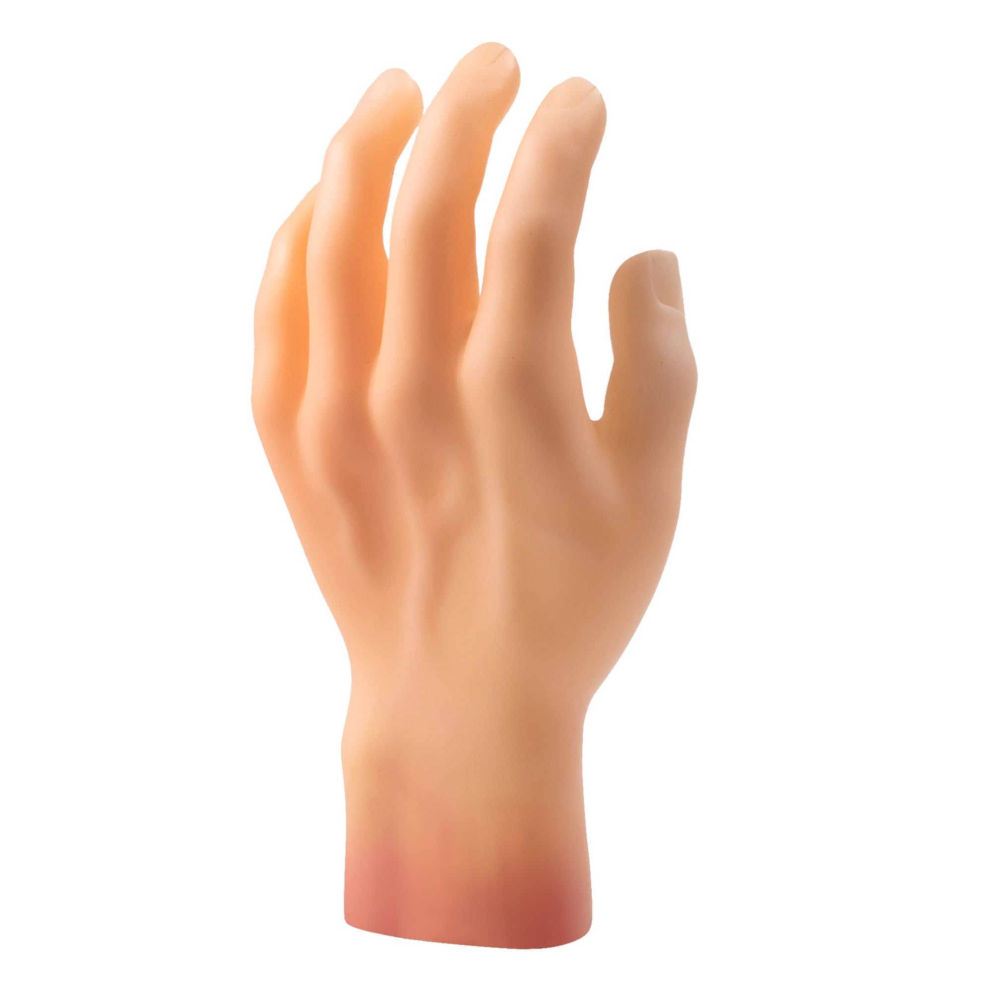 JOYIN Halloween Prop Stage Hand Blood Fake Hand for Photo Booth, Trick or Treat Decorations, Halloween Costume Props Beige