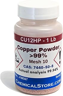 1Lb Copper Granules, 10 mesh (Coarse Copper Powder)