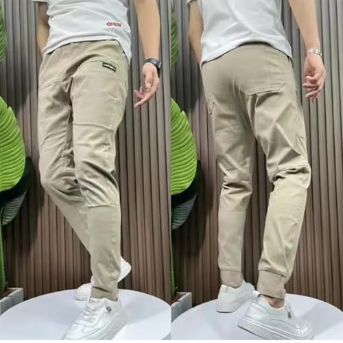 Vogany Cargo Pants, Comfortable Cargo Pants with Great Storage Capacity, Men's Stretch Multi-Pocket Durable Jogger Pant3