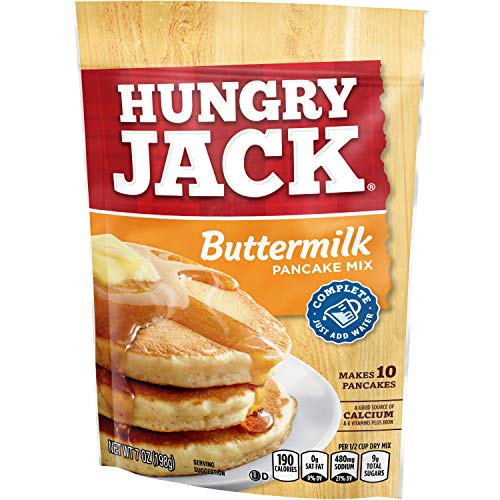 Hungry Jack Buttermilk Pancake Mix, 7 Ounce (Pack of 12)