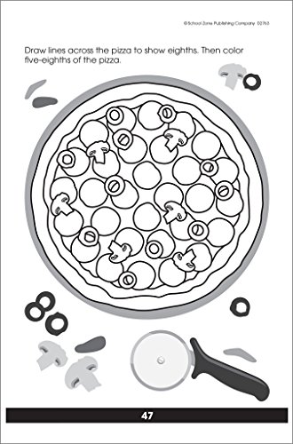 School Zone Make Fractions Tablet Workbook