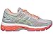 ASICS Women's Gel Kayano 22 Running Shoe, Silver Grey/Pistachio/Fiery Coral, 8.5 M US