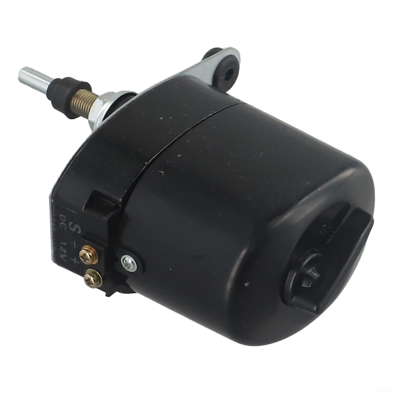 Besttoolifes Moteur d'essuie-glace 12 V – Essuie-glace efficace 12 V CC pour tracteur, bateau, camping-car – Installation facile avec interrupteur de commande pratique, pour tracteur Jeep, caravane,