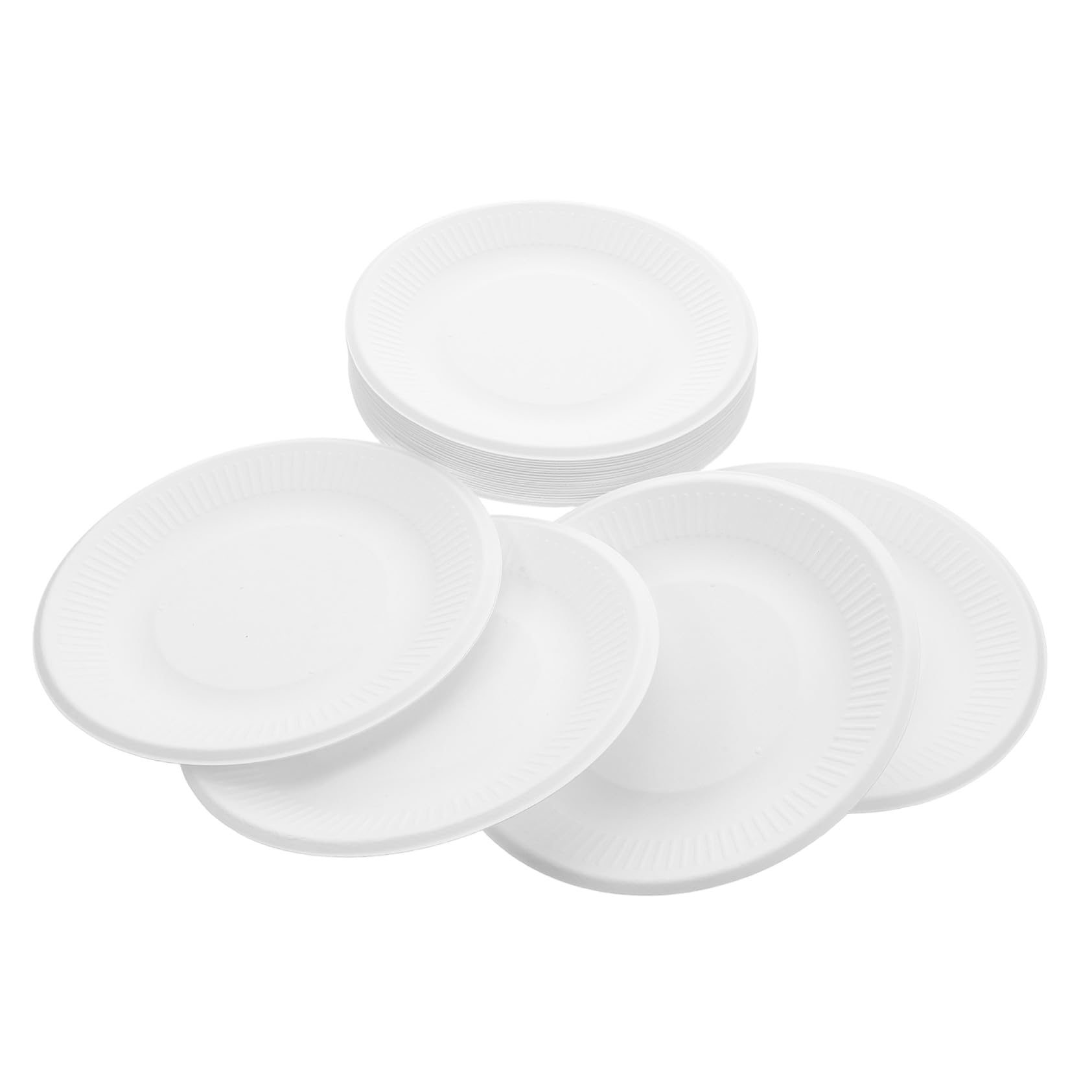 200 Piezas Platos Desechables de Papel de Unidades para Postres y Aperitivos Fiestas Bodas y Picnics Bandejas y Elegantes para Eventos