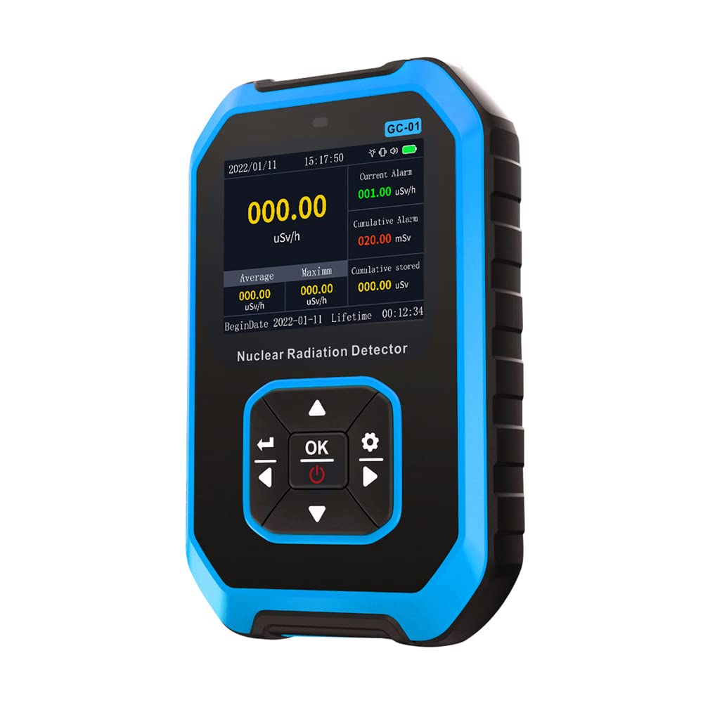 Hancaner Geigerzähler Dosimeter Strahlungsdetektor X γ β-Strahlen LCD-Display Echtzeit-Überwachung