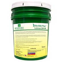 Renewable Lubricants Bio-Slide Way ISO 68 Oil, 5 Gallon Pail