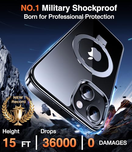 Coque silicone iPhone 14 Plus transparente anti-chute pour éviter les rayures de l'écran