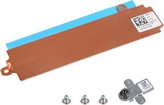 M.2 2280 NVMe SSD Heatsink Thermal 26X1Y 026X1Y 29GT8 & Dell SSD Mounting Bracket X8MY9 0X8MY9 for 15.6" Dell G15 5510 5511 5515 5520 5521 5525 Gaming Laptop