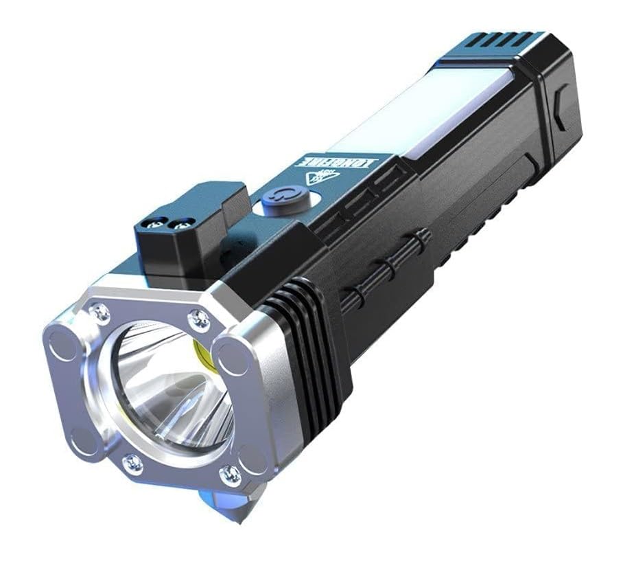 See full amazon price history chart for Keshav LED 3W Torch Light Rechargeable Torch Flashlight,Long Distance Beam Range Car Rescue Torch with Hammer Window Glass and Seat Belt Cutter Built Keshav LED 3W Torch Light Rechargeable Torch Flashlight,Long Distance Beam Range Car Rescue Torch with Hammer Window Glass and Seat Belt Cutter Built (B0CRP6D4XH) Amazon Price History, Amazon Price Tracker