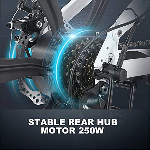 Hiriyt 26'' Electric Mountain Bike with Removable Large Capacity Lithium-Ion Battery (36V 250W), Electric Bike 21 Speed… - Image 5
