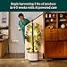 Gardyn Studio Hydroponics Growing System Kit & Vertical Indoor Garden Planter | Smart Herb Garden | Includes 16 Non-GMO Indoor Plants, Herbs, Vegetables & LED Grow Light for Your Home Gardening System