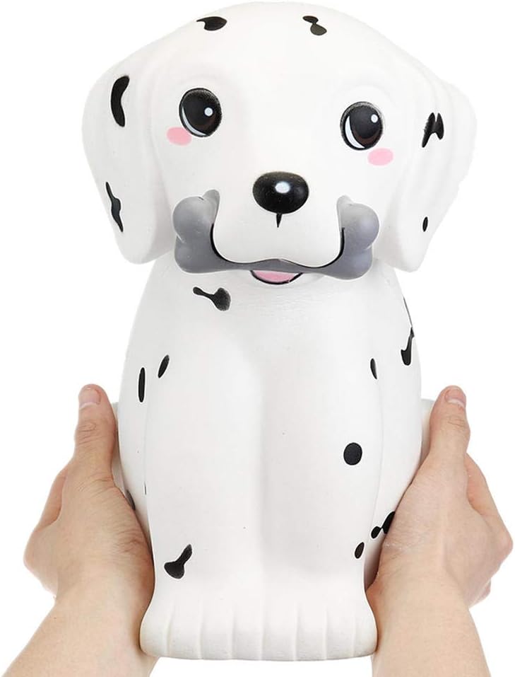 Ganjiang Kawaii Giant Animal Squishy Jumbo Soft Slow Rising Soft Stress Relief Toy, Kids Gifts, Home Decor,Collections (Spot Puppy Dog)