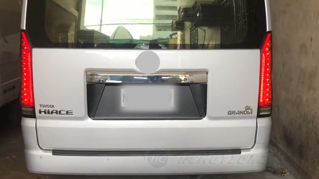 Amazon.com: HCmotion LED Tail Lights For Toyota Hiace 6th H300