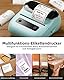Phomemo M220 Etikettendrucker, Bluetooth Monochrom Edikettengerät Tragbarer Etiketten Drucker, Unterstützung mit Phones&PC, Etikettenhersteller für Zuhause, Einzelhandel, Büro,Grün