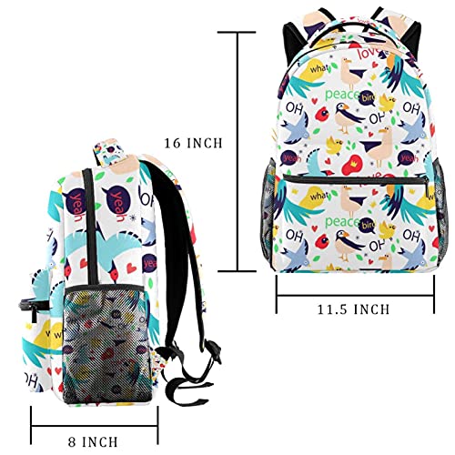 Sac à dos pour garçons et filles multicolore avec double manchon - 2