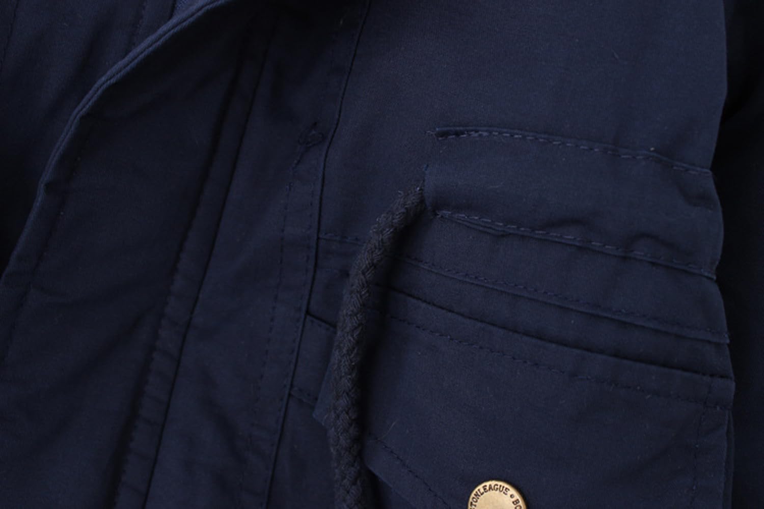 Niños Niñas Parka Invierno Forro Polar Chaqueta con Capucha Cálida Abrigos Casual Chaqueta con Cremallera 3-10 Años