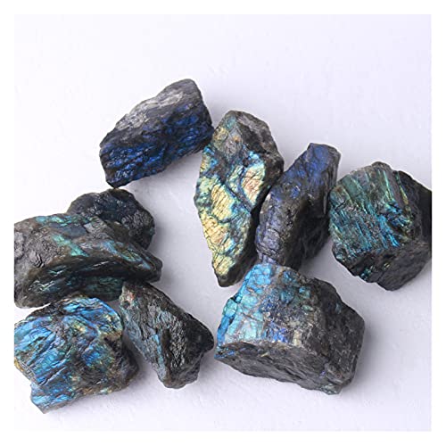 Pierre de labradorite brute naturelle de 150 à 200g pour collection