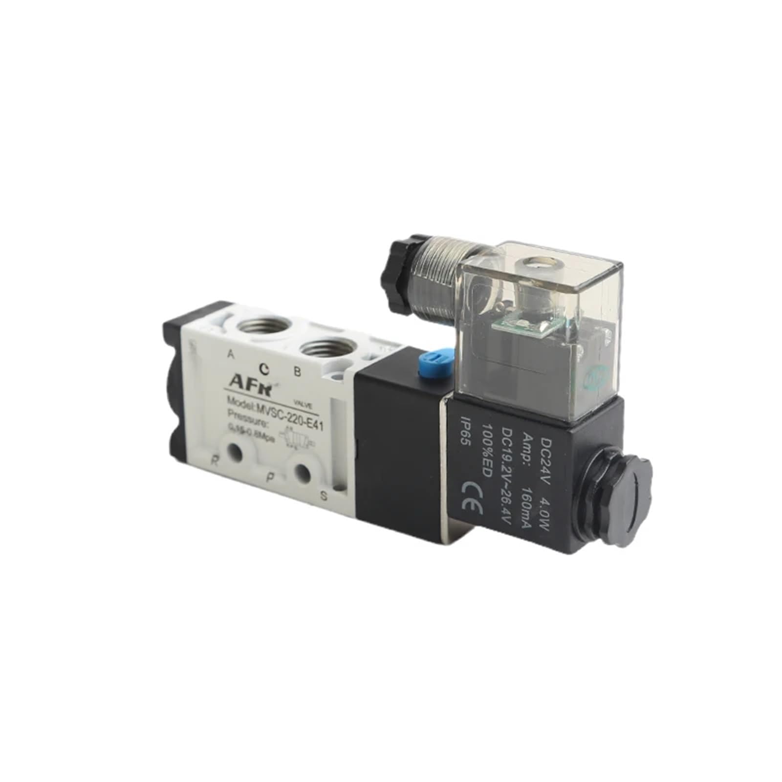 JNURGWLYH Pneumatic Directional Valve Solenoid Valve MVSC-220-4E1 MVSC-220-4E2 MVSC-220-4E3C MVSC-220-4E3E MVSC-220-4E3P(Mvsc-220-4e1,Onecolor)