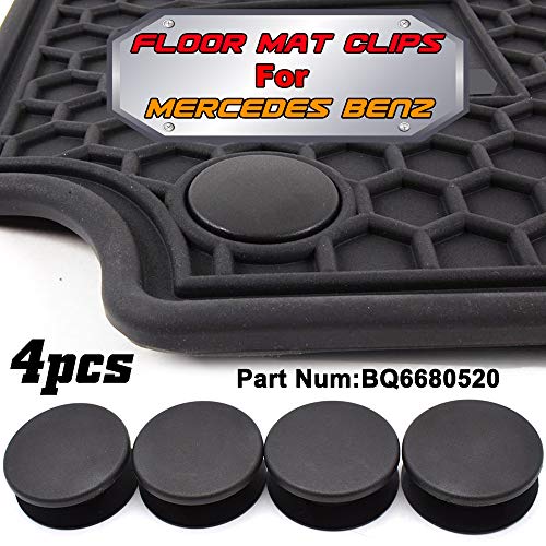 4 juegos Clips para alfombrillas de coche para clase C E S...