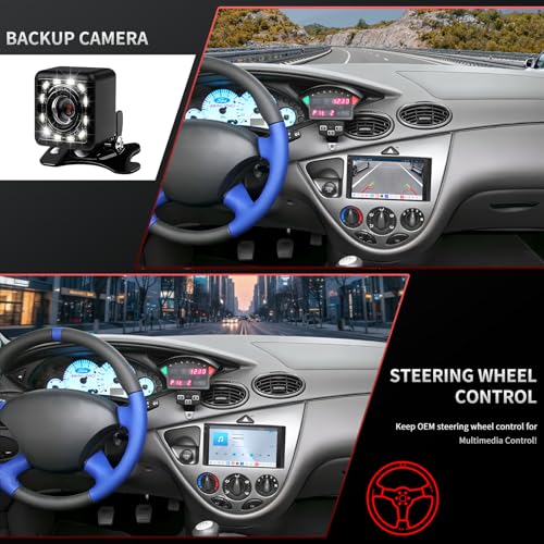Radio de actualización para Ford Focus 1998-2004 con pantalla táctil 6.8" miniatura 5