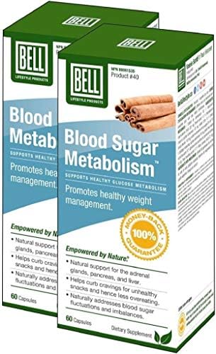 Bell Blood Sugar Metabolism (574 mg - 60 Caps) 2-Pack
