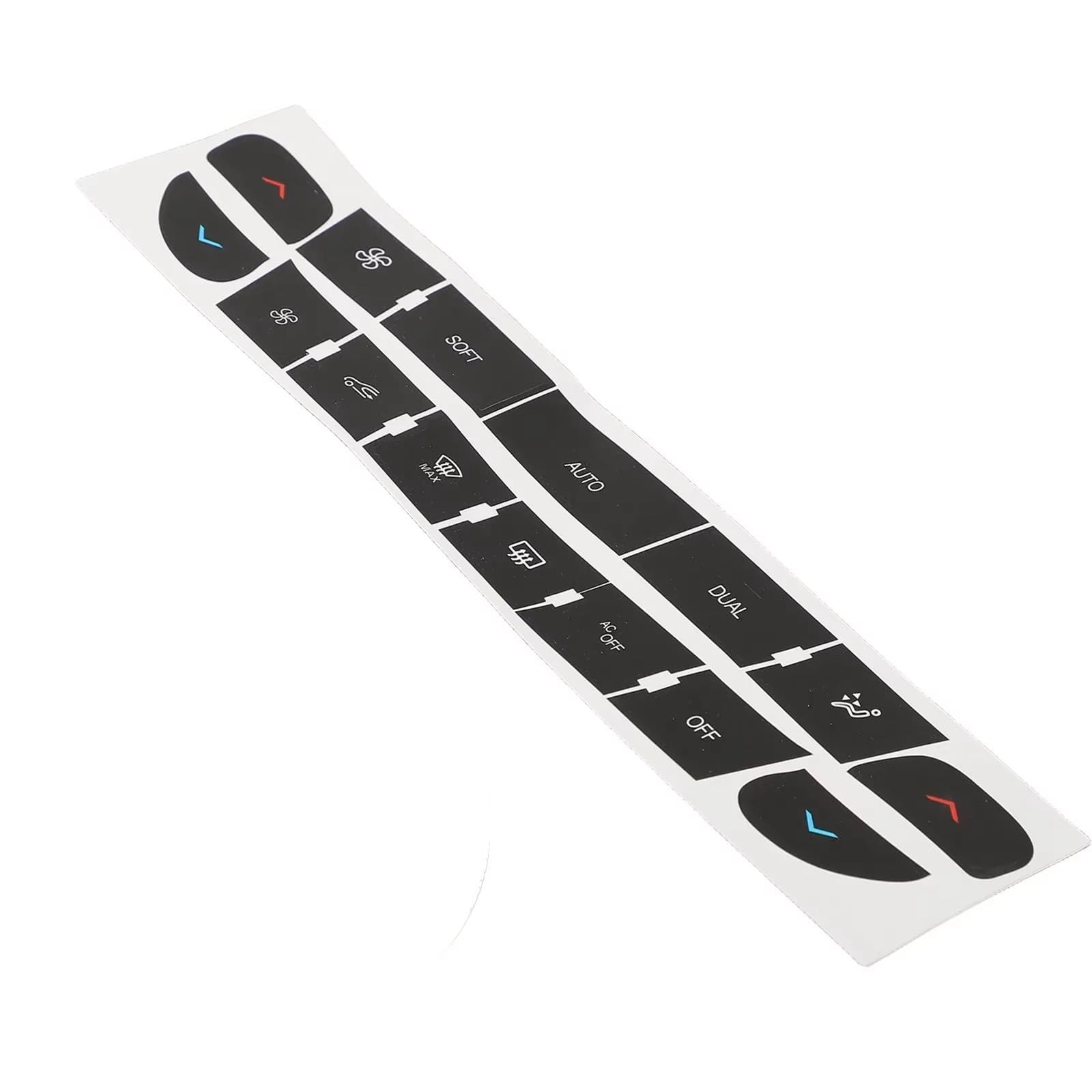 Modification Interior Compatible with Megane for Master for Scenic III AC Button Repair Sticker Kit Fix Car Stickers Air Condition Control Switch Button Decals Accessory