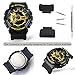 Nylon Strap Replacement for G-Shock Watch Bands Compatible with Casio G-Shock Watch Model GBX100 / GA400 / GD120/ DW6900 / GWM-5610 / GW-B5600 / GM-5600 / GMW-B5000 / DW-5305 / DW-D5500 (Black)